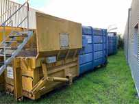 Prescontainer Abroll Husmann SPB 18 SEL