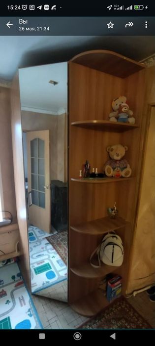 Продам угловой шкаф в хорошем состоянии