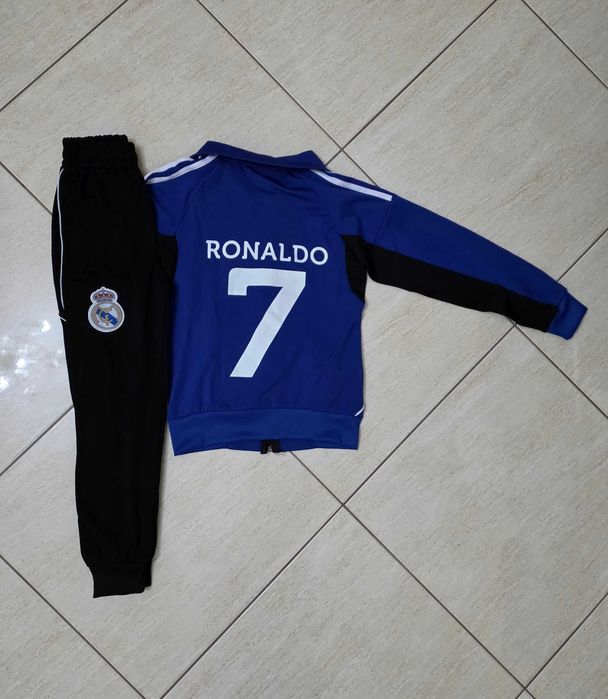 Бял Анцуг Роналдо Реал Мадрид комплект Шампионска Лига  25/26 нов