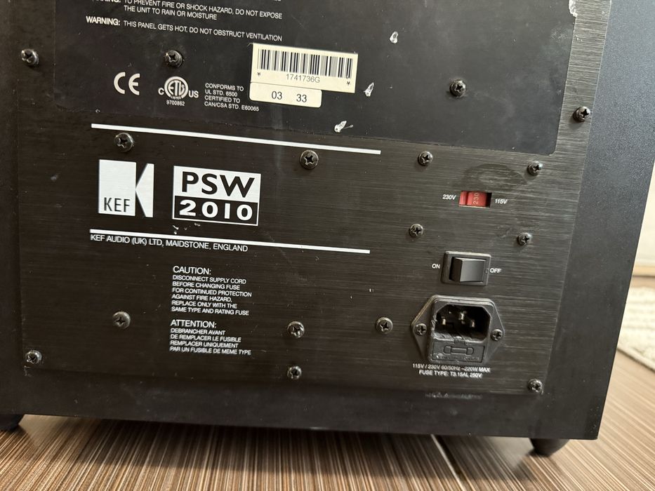KEF PSW-2010 10” Subwoofer