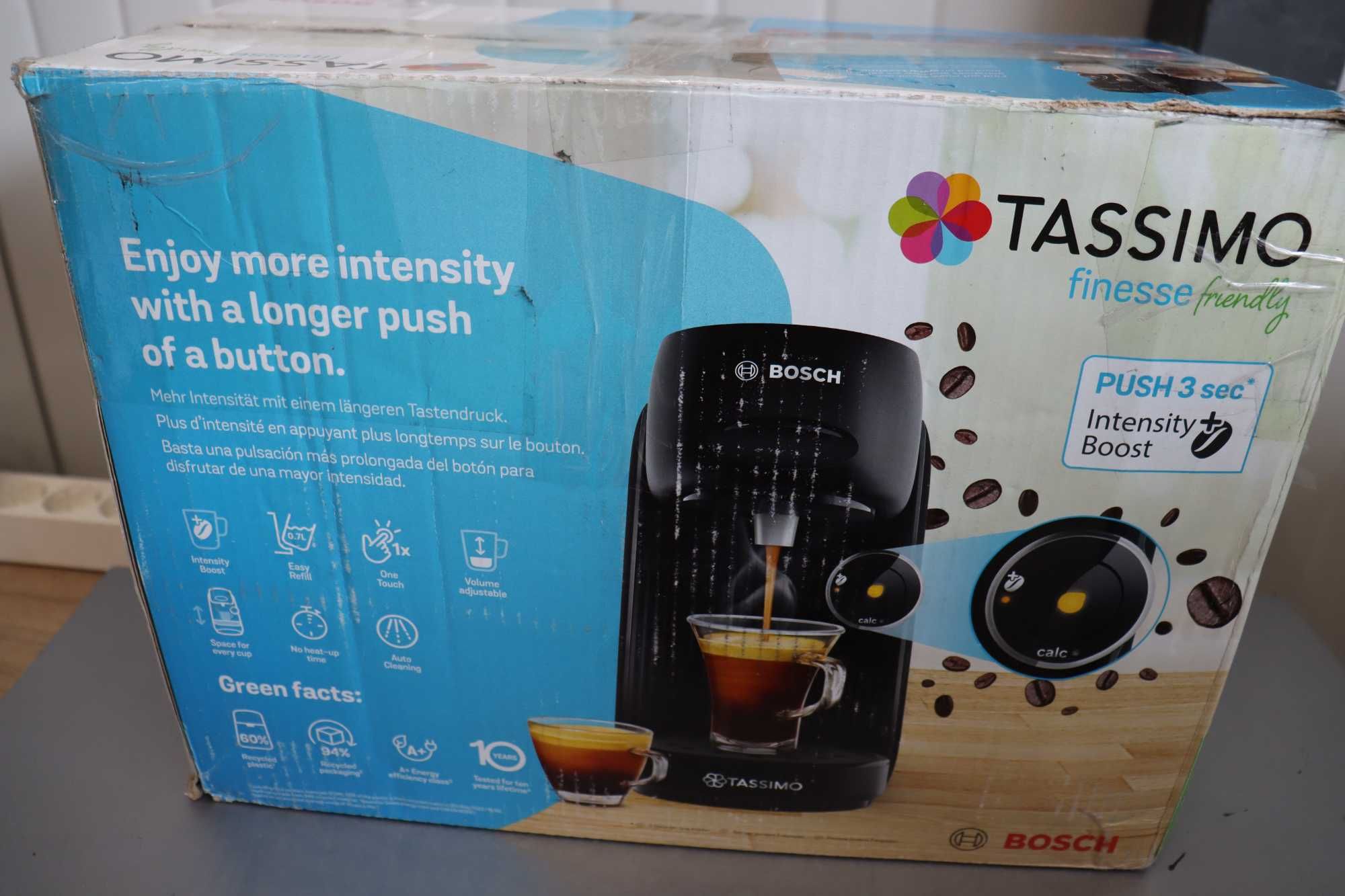 Кафемашина за капсули Bosch Tassimo finesse friendly TAS162E, 1400W
