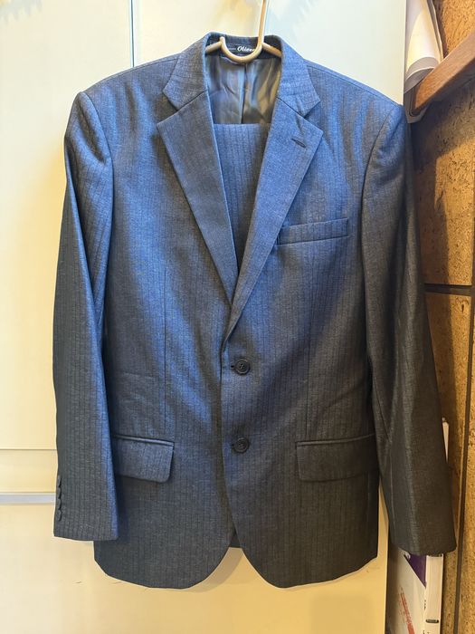 Костюм классический серый мужской