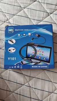 Endoscop Inskam Y101 USB-C/USB 8mm, 1200p, lungime cablu fix 10m