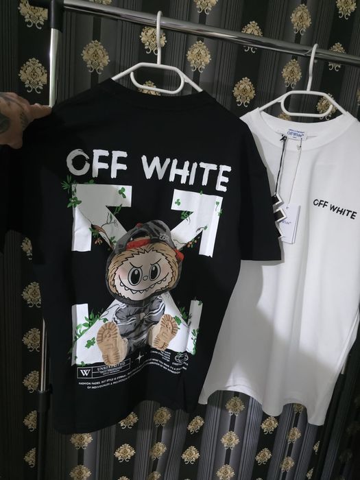 Tricou Off white model oversized