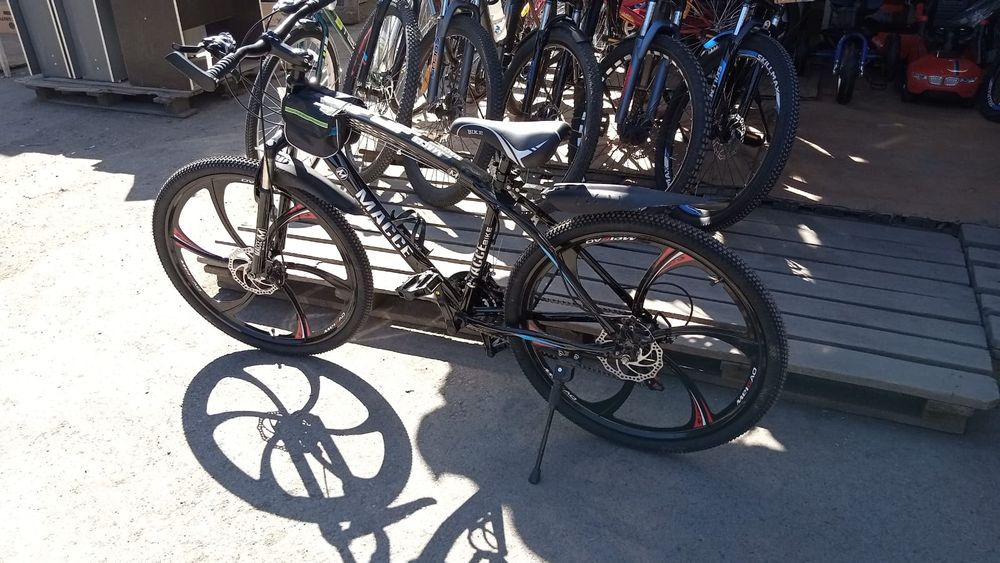 Велосипед с титановыми дисками