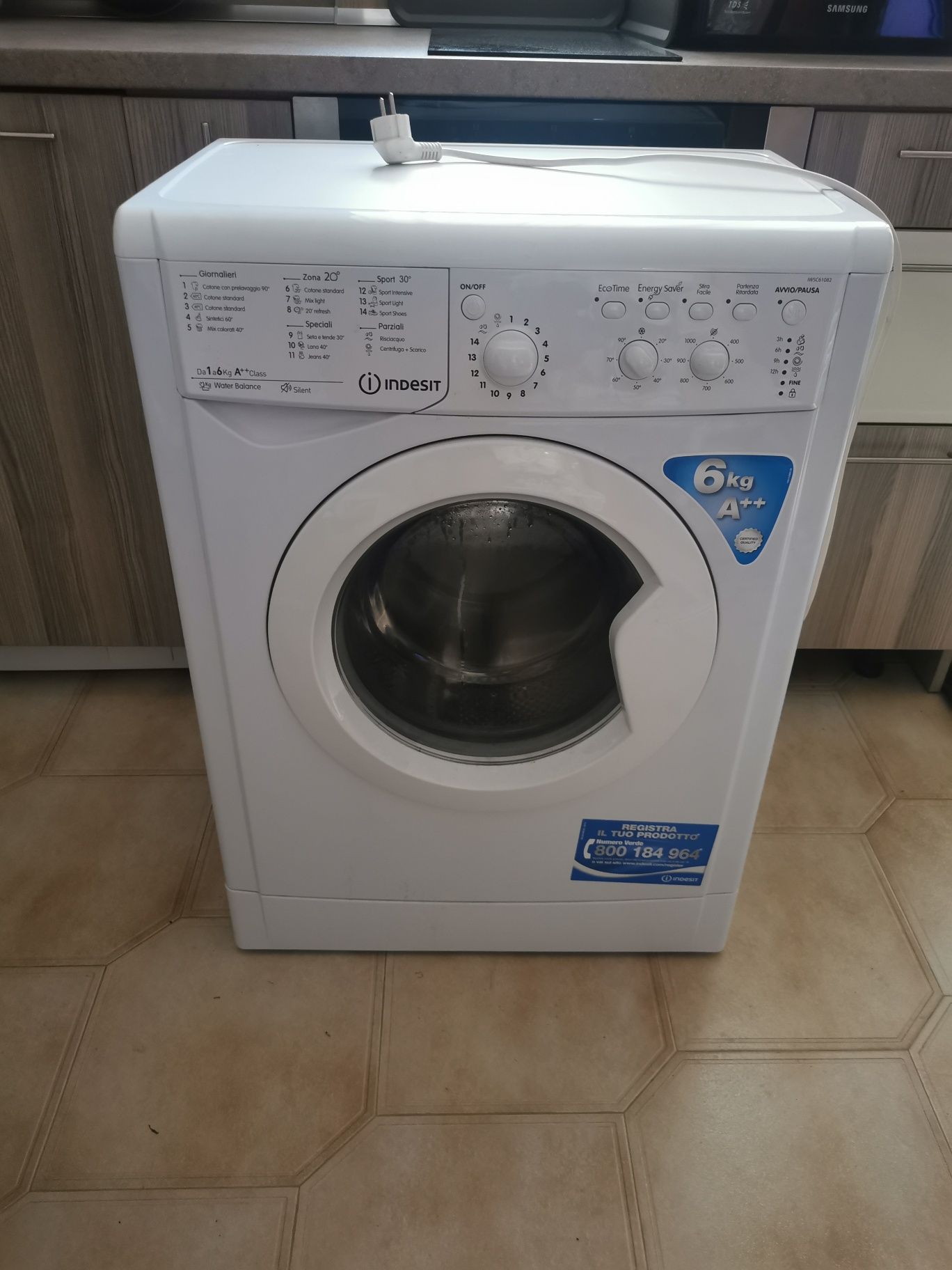 Пералня Indesit 6кг