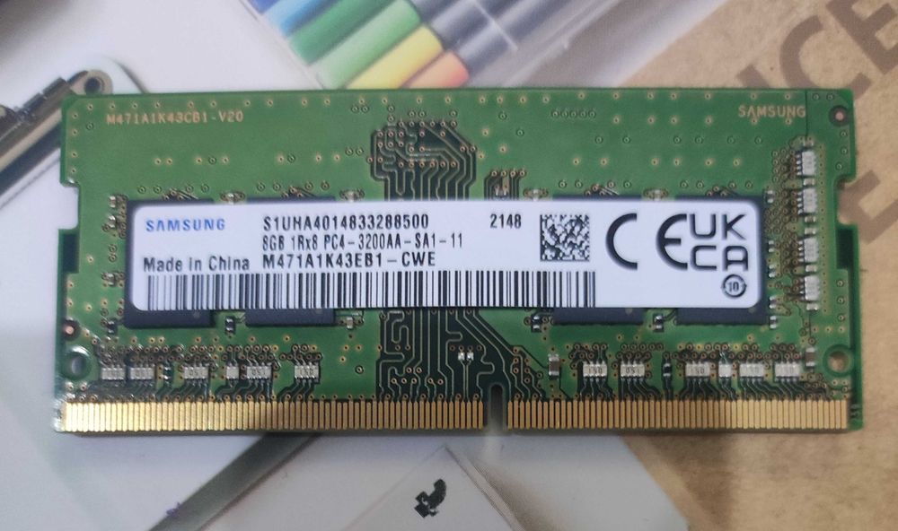 SODIMM DDR4 3200 1x8GB Samsung оригинал