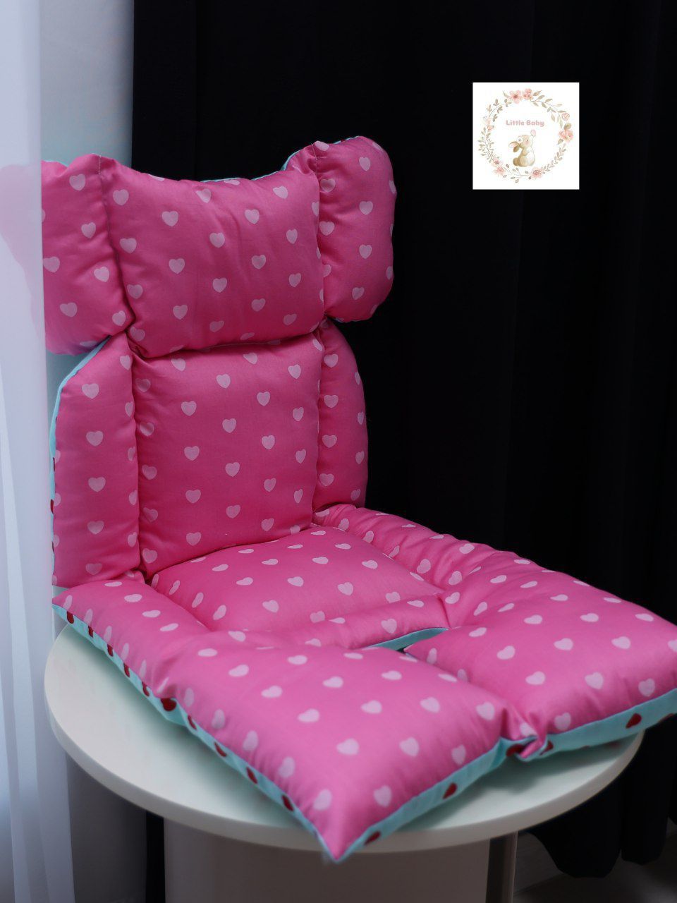 Kolyaska uchun universal matras va yostiqcha