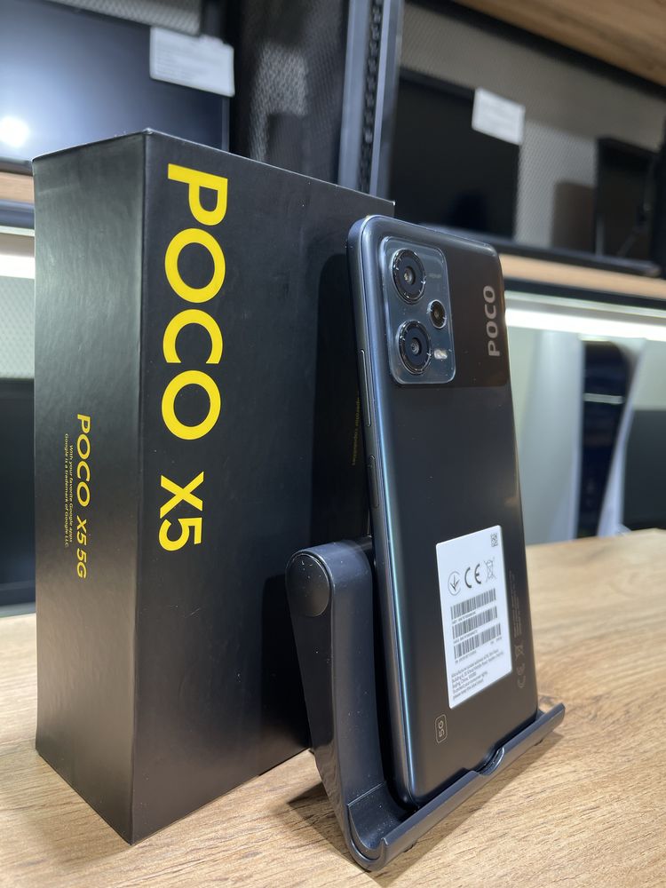 Poco X5 5G, Black, 8/256 GB, полный комплект, 7896/А10