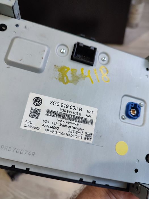 Ecran display multimedia VW golf 7, passat B8