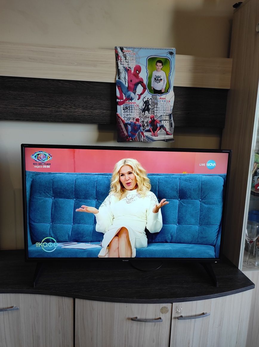 Смарт Телевизор SHARP 40 инча Android Ultra HD 4K