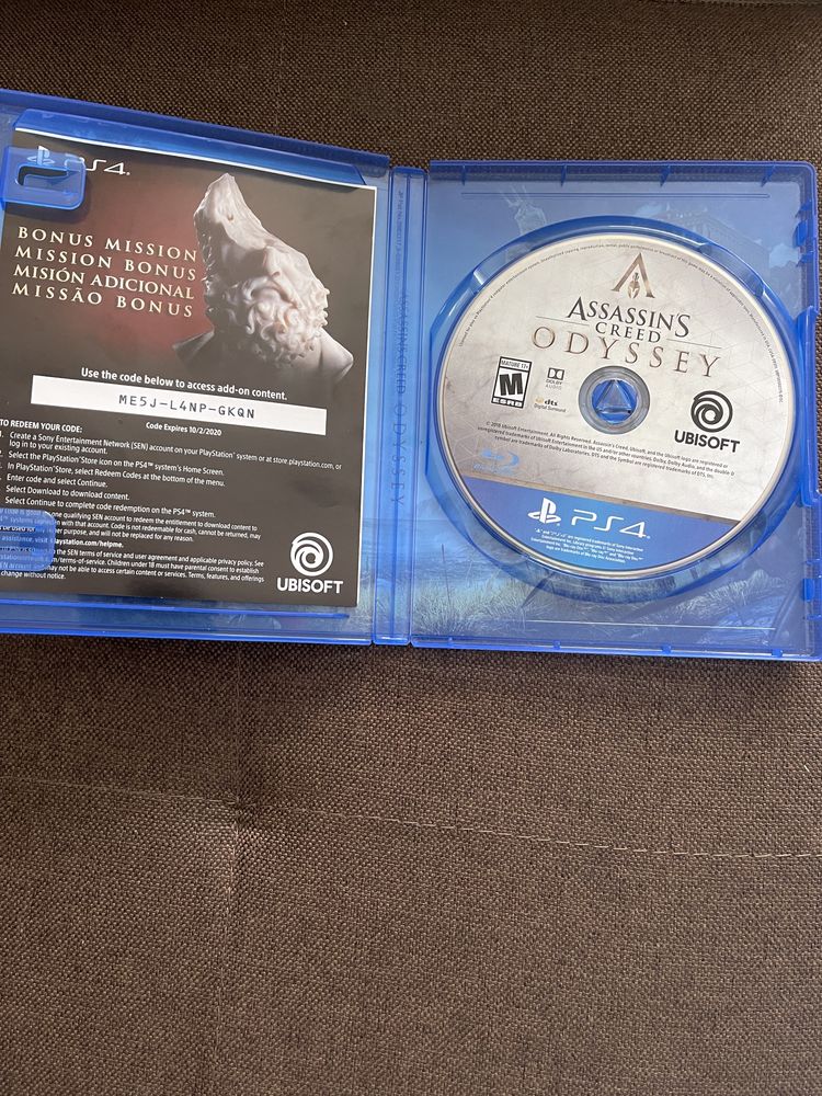 Asssassin’s Creed Odyssey ps4