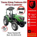 Konig Traktoren tractor nou 60Cp fara cabina cu parasolar Agramix
