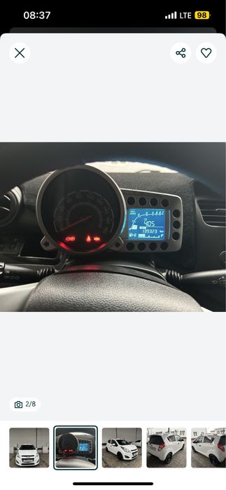 Спарк 2- поз 2012- йил бир кол мошина