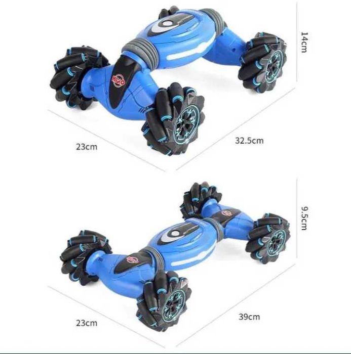 Masinuta de jucarie copii controlata prin gesturi si telecomanda