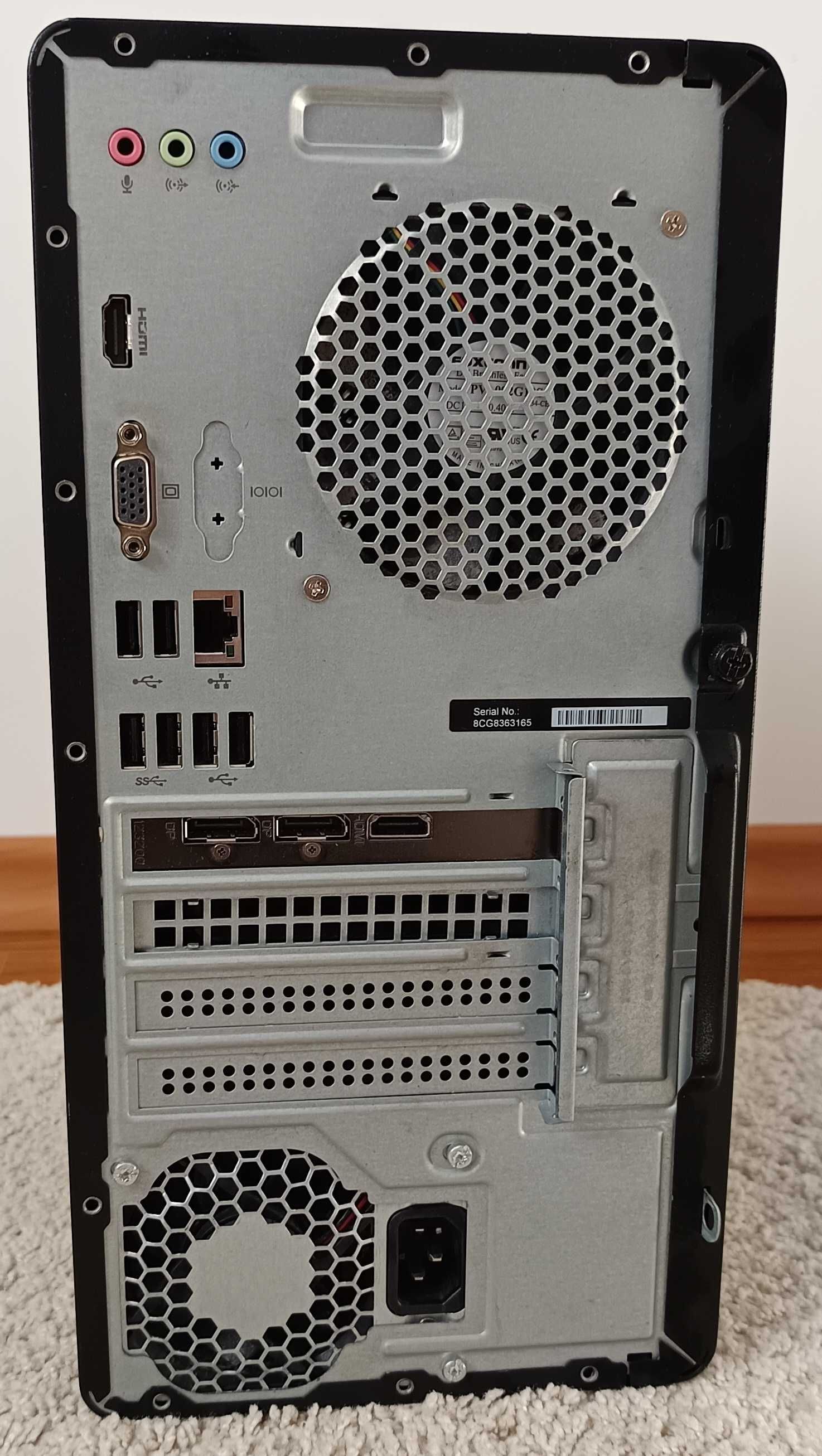 Calculator Unitate PC Gaming HP, i5 9500 Video Ram 16 Gb GTX 1650 1050