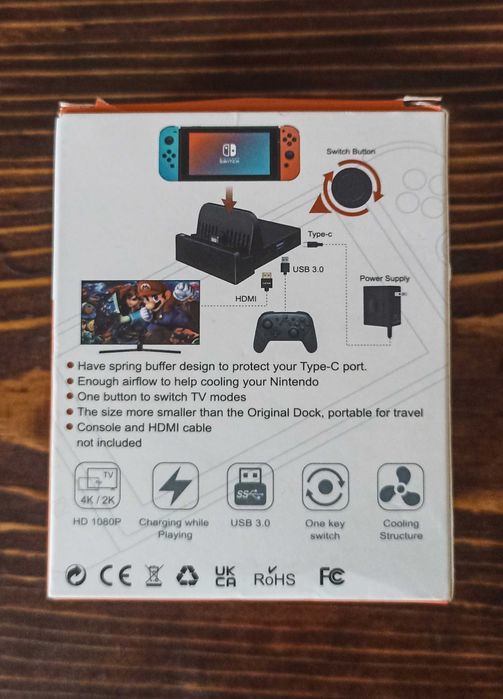 Мини преносима докинг станция за Nintendo Switch OLED /4K/1080P