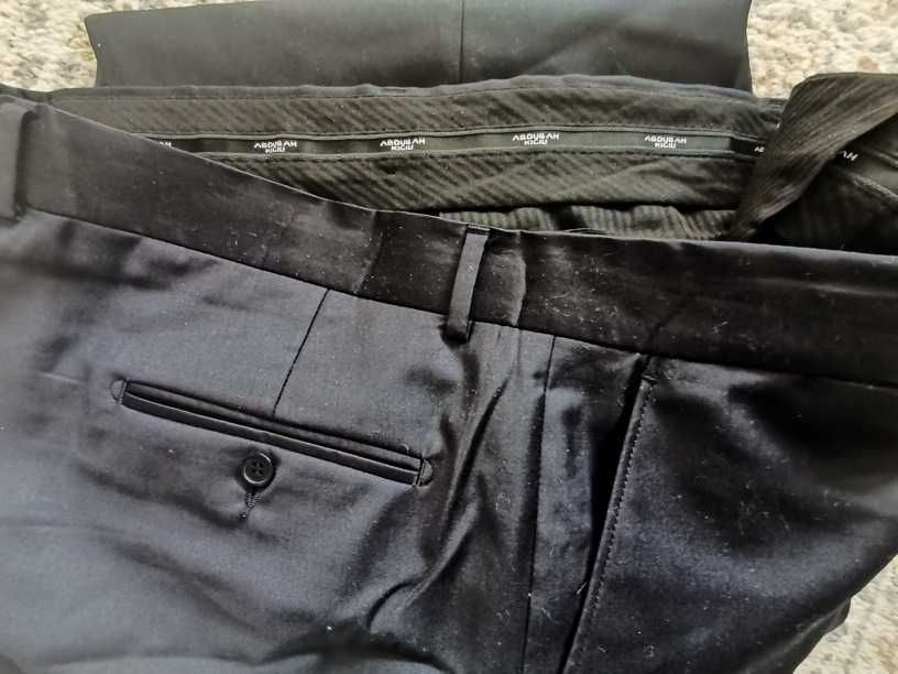 Луксозен мъжки костюм Kiğılı голям номер САКО и ПАНТАЛОН тъмно син