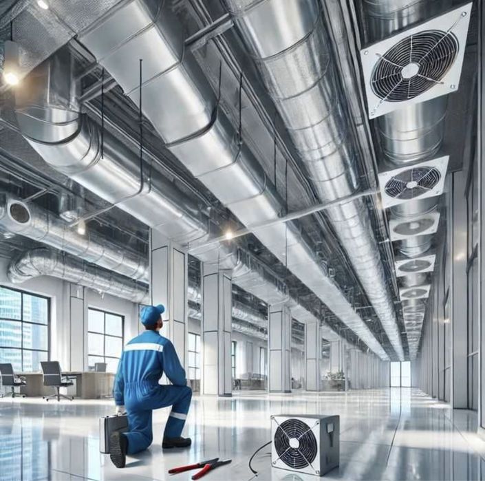 Вентиляция под ключ, монтаж