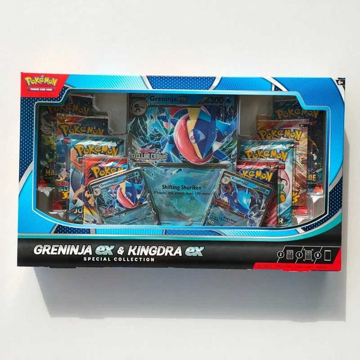 Pokemon TCG: Greninja ex & Kingdra ex Special Collection - EN