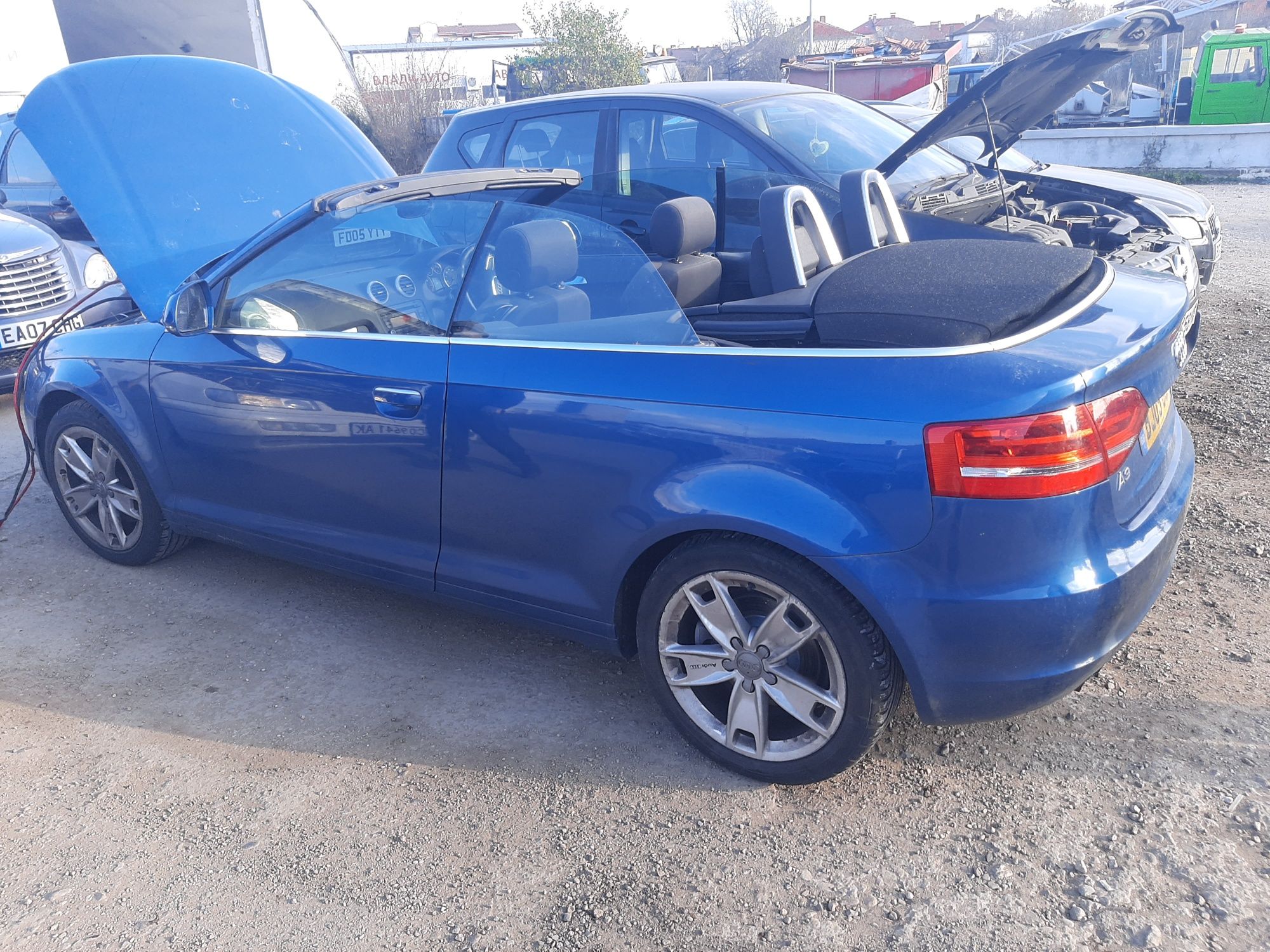 На части Audi A3 2000 tfsi кабриолет 2008 година