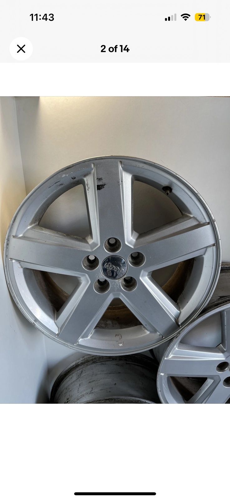 18цола за JEEP COMPASS 7J×18 ет 40