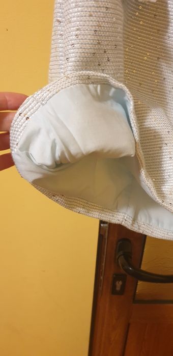 Официална детска рокля с пайети, 8-10г, 140