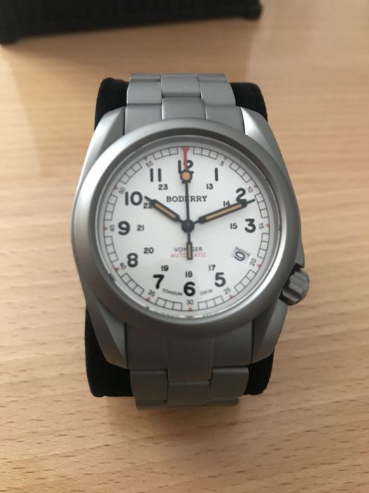 Boderry Voyager Automatic Full Titanium 100m , механизъм на Seiko NH35