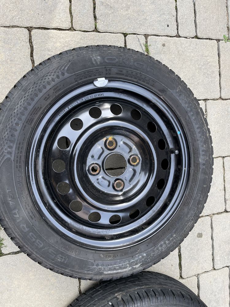 Jante Suzuki Alto Nissan Pixo cu anvelope vară 155/65 R14 2019