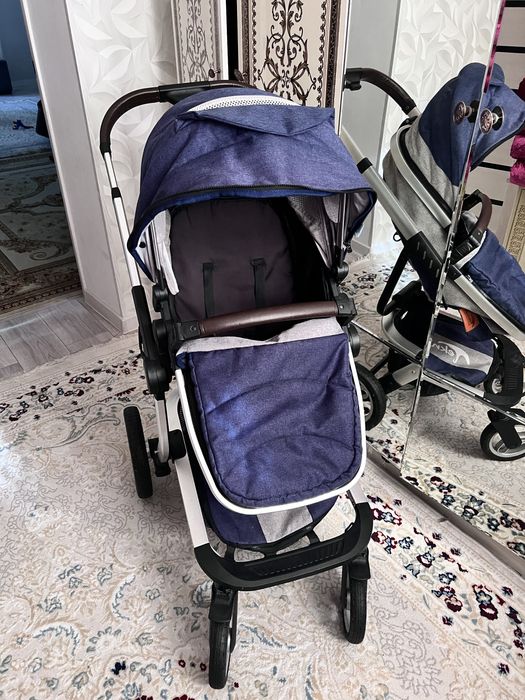 Коляска Teknum синий