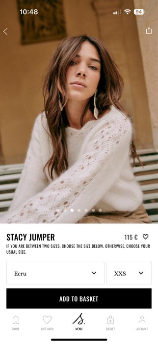 Пуловер Сезан / Sezane Stacy