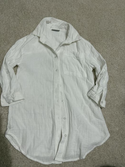 Camasa alba fetite Next 6-7 ani