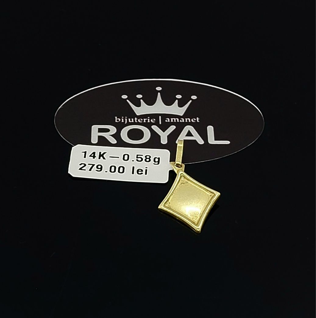 Bijuteria Royal pandantiv din aur 14k 0.58 gr