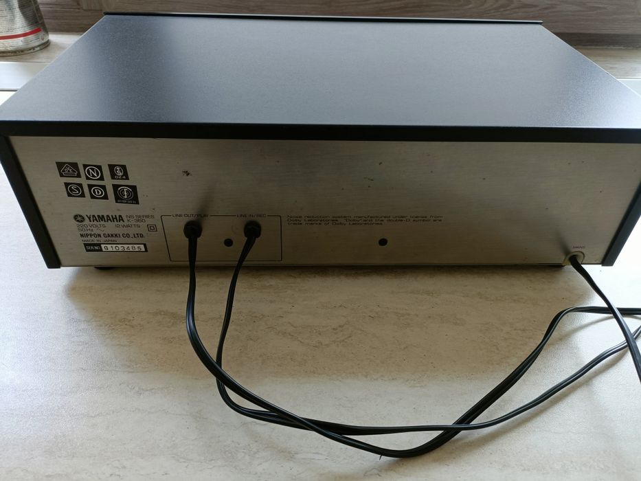 Yamaha K 360 stereo cassette deck, made in Japan, ca nou