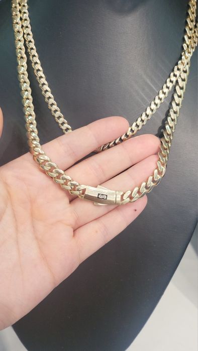 Златен синджир мъжки Monaco 14 карата