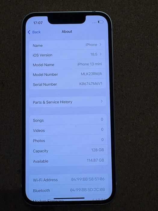 Iphone 13 Mini 128 Gb ID-XXL2652
