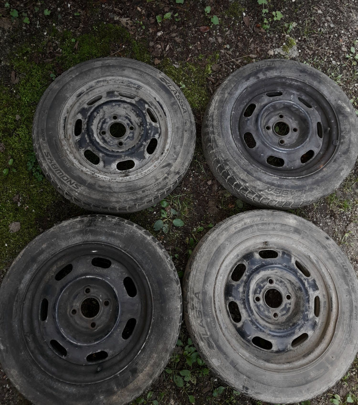 Джанти с гуми за VW CADDY 14 цола