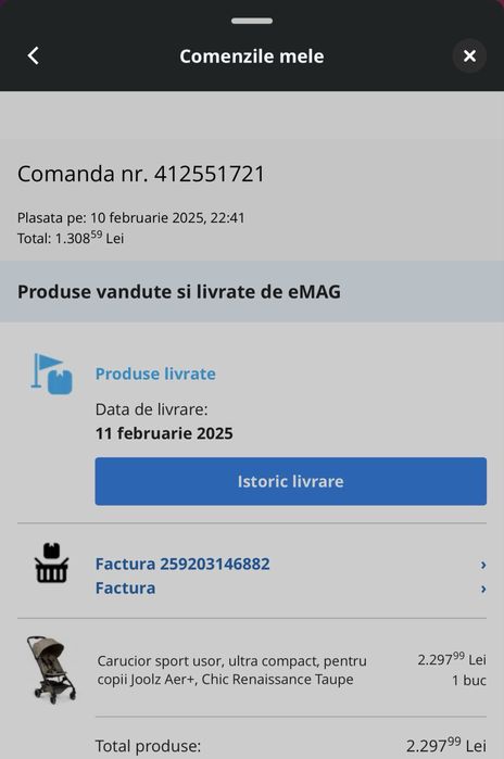 Carucior sport, ultra compact, Joolz Aer+