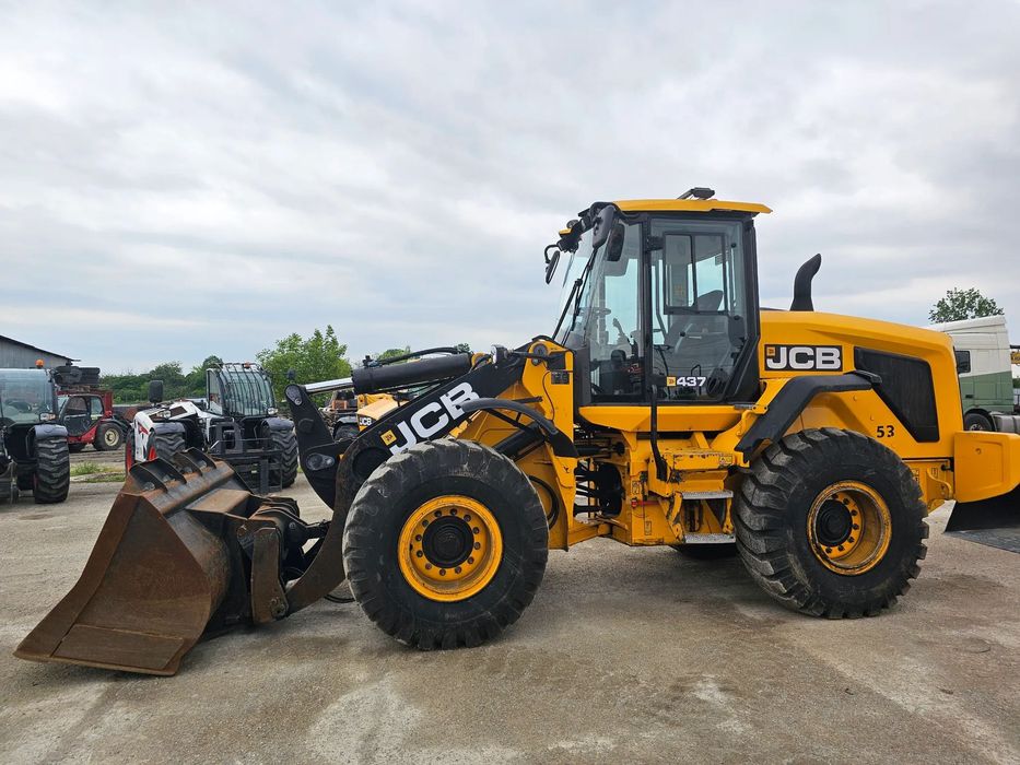 JCB 437 ZX S5 incarcator frontal vola wola De la primul proprietar /clima /antibalans
