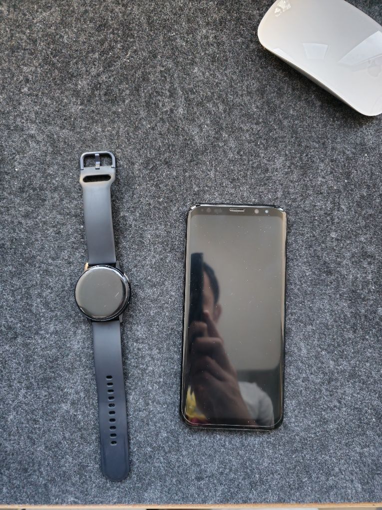 Samsung S8+, Samsung Watch active 2