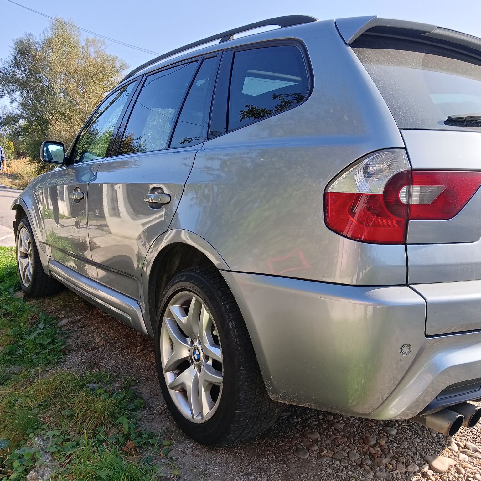 Bară spate praguri M BMW X3