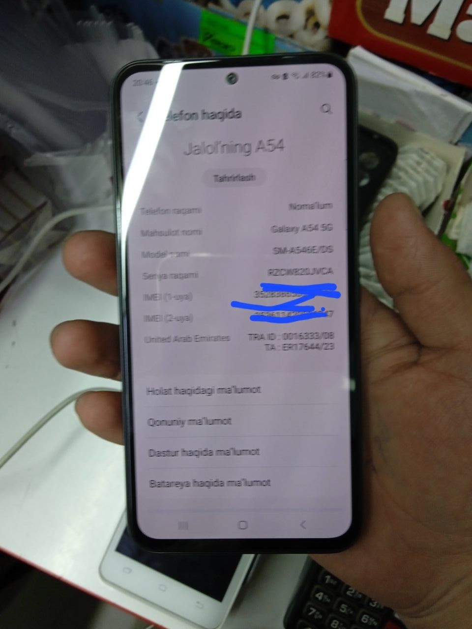 Samsung a54  IDEAL