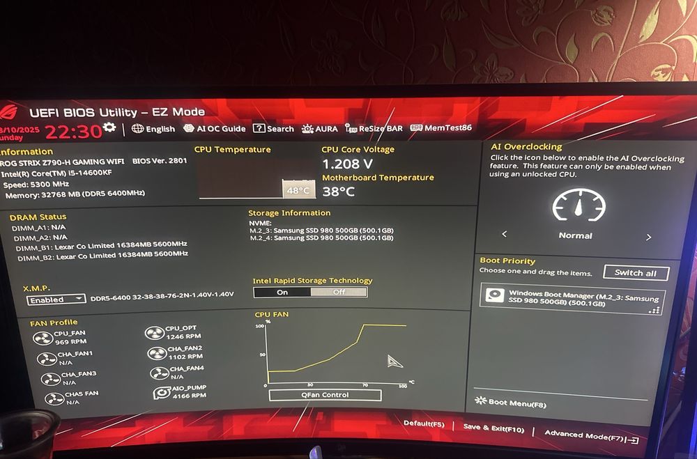 Игровой ПК i5-14600KF + RTX 4070 / 32GB DDR5 / 1TB NVMe / 2K 144Hz