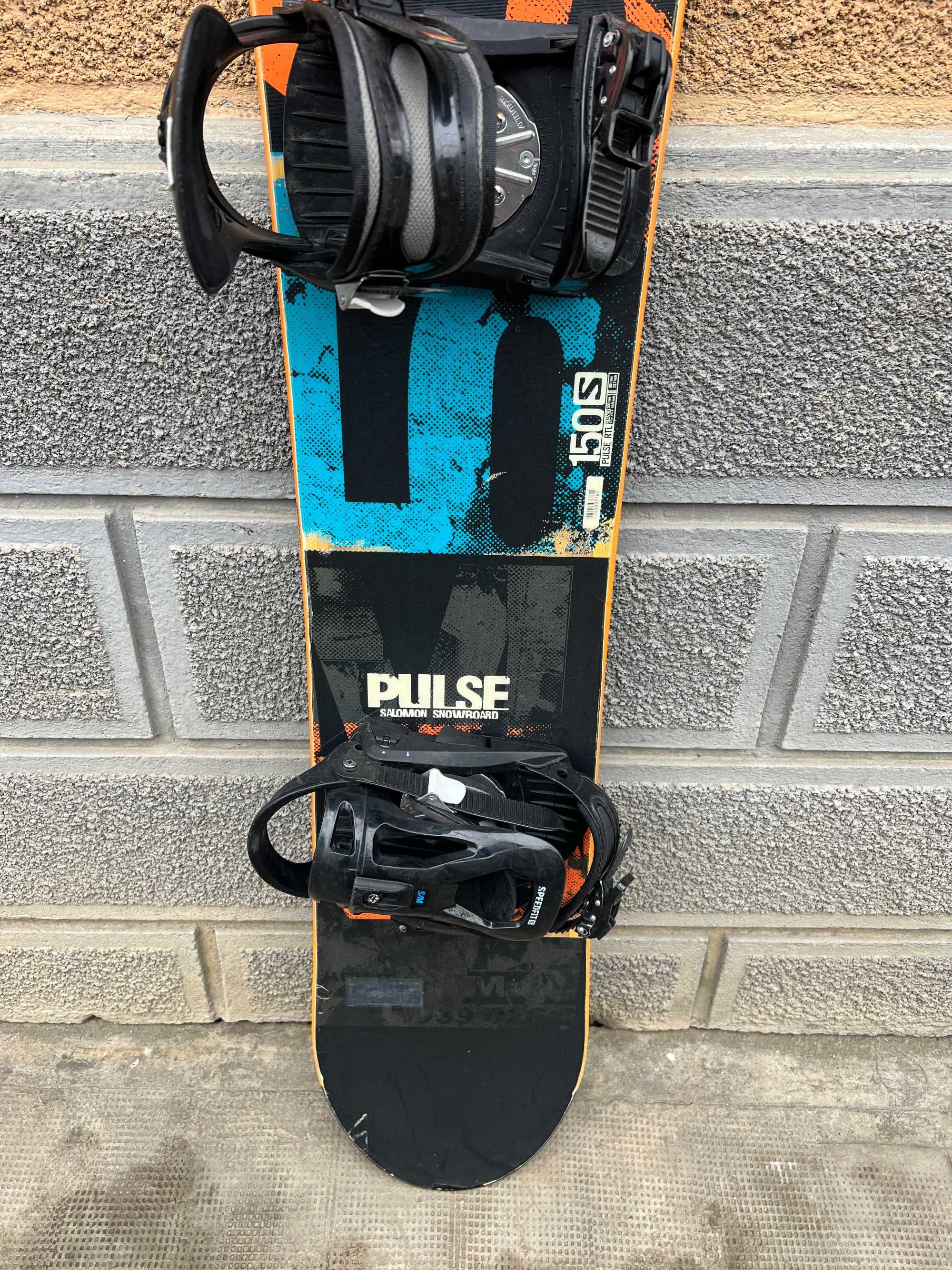 placa snowboard salomon pulse rtl L150