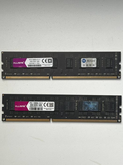 Killisre 2x8gb ddr3