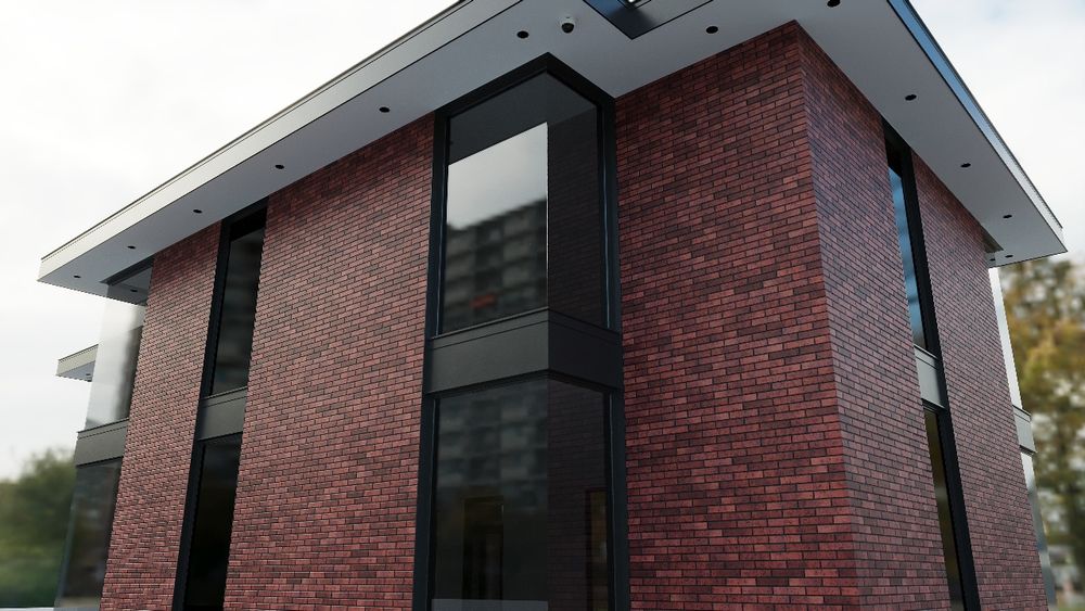 Кирпичи облицовочный клинкер, гиперпрессованный