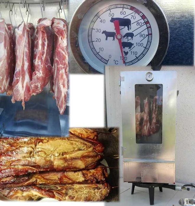 Afumatoare Carnat Carne Branza Peste Alimente Clisa 80x30x40cm TM