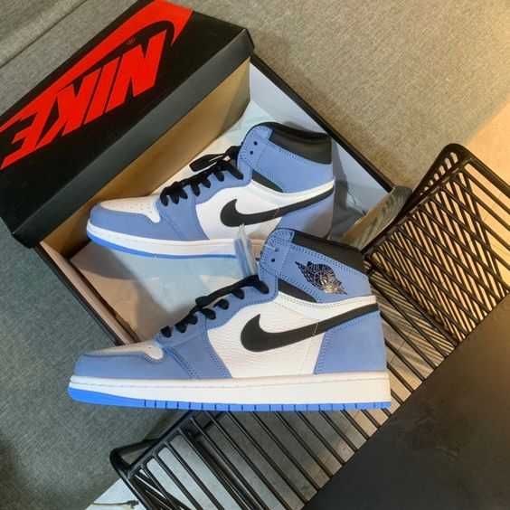 Jordan 1 Univeristy Blue Retro (Verificare Colet)