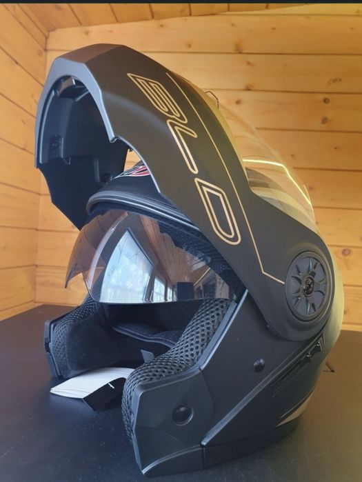 Casca moto/atv flip up