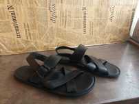 мъжки сандали,летни обувки,кожени отворени,Bata,ном.44